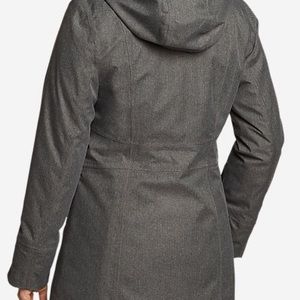 Eddie Bauer Girl On The Go Insulated Trench Coat